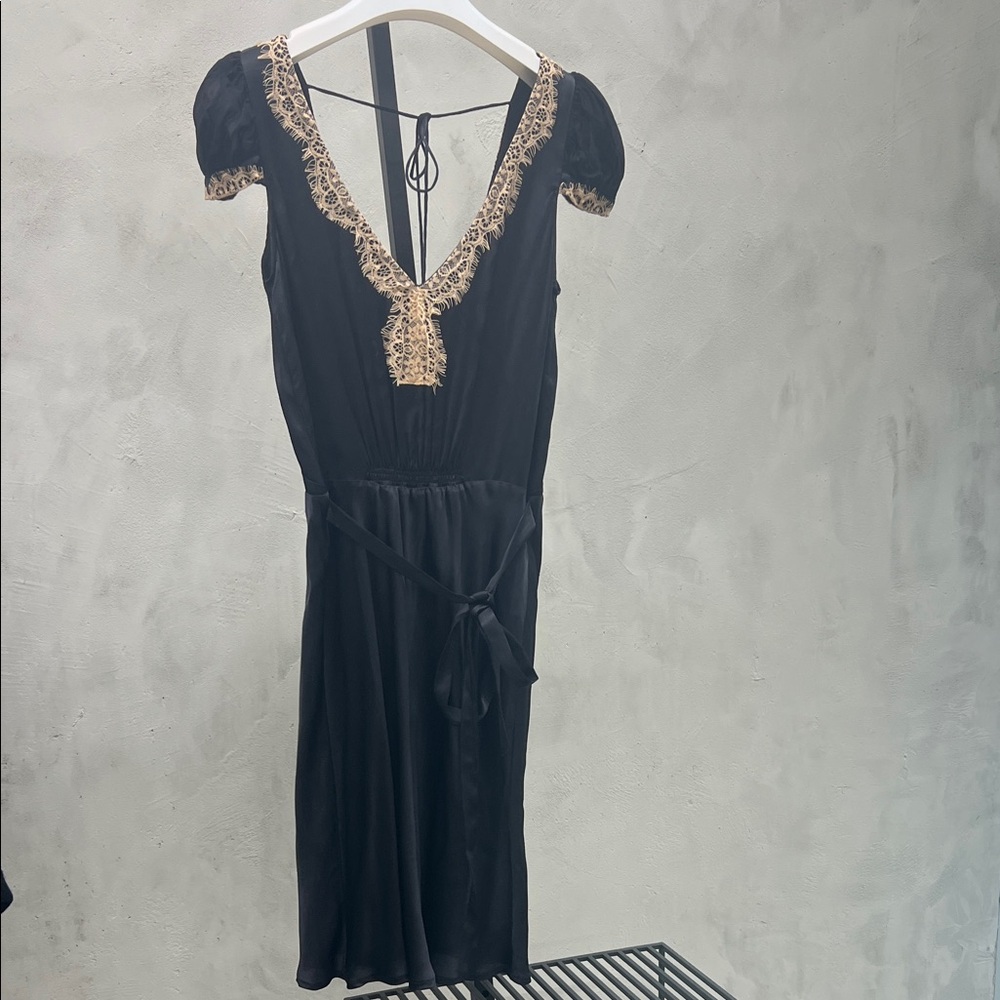 Little Joe lace trimmed dress
